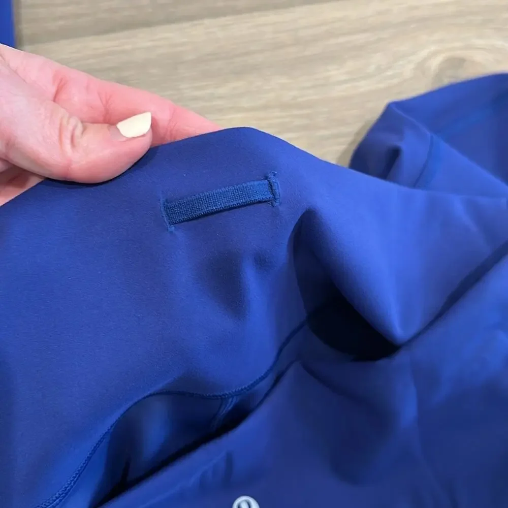 LULULEMON Blue Larkspur Wunder Train High Rise Active‎ Workout Leggings Size 20